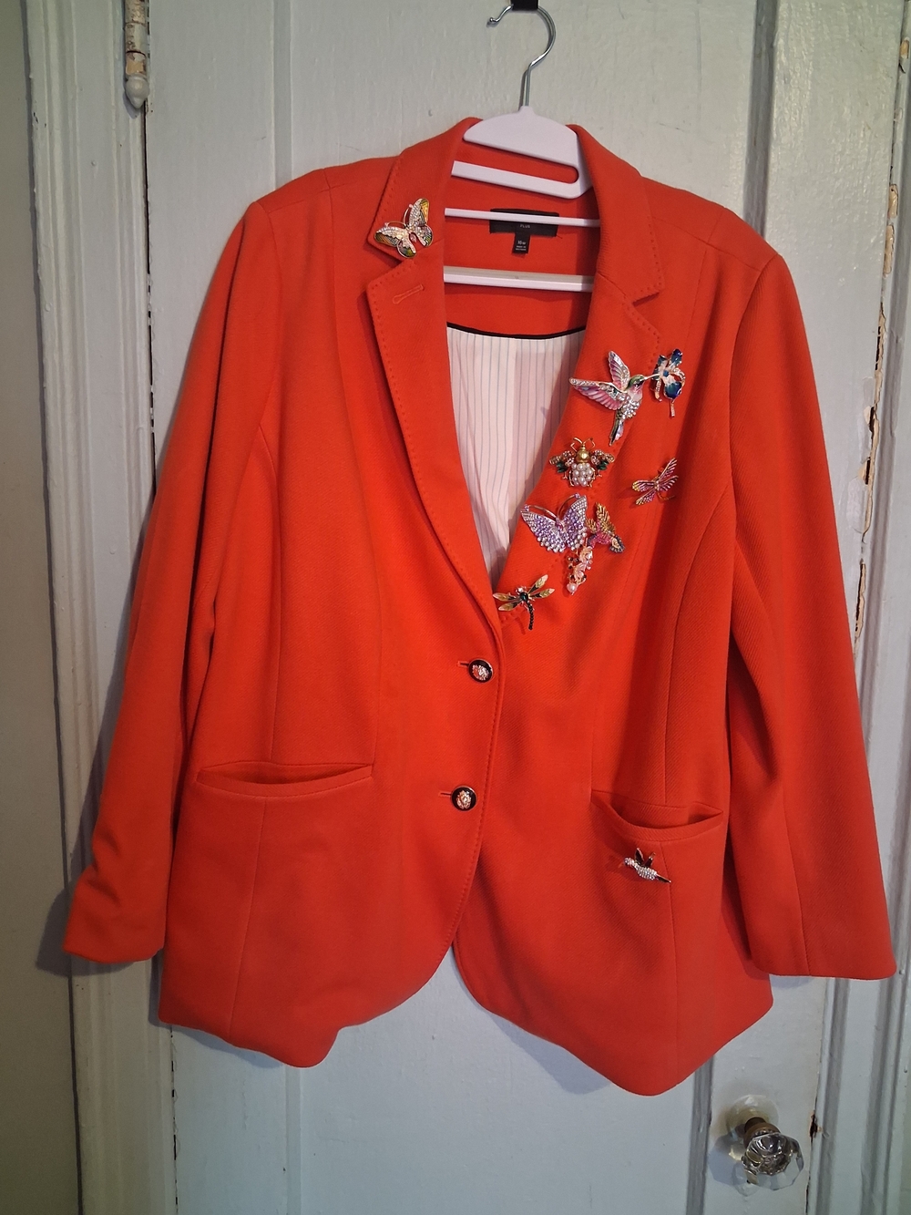 Talbots Women's Embellished Blazer